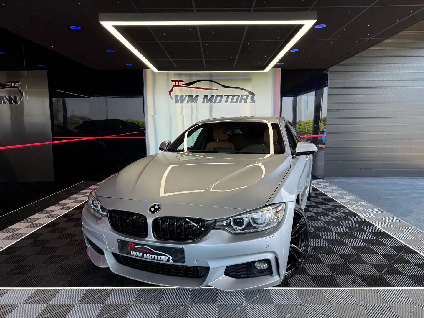 BMW 418 Gran Coupé dA // PACK M // Grand ecran // Cuir Серый - 1