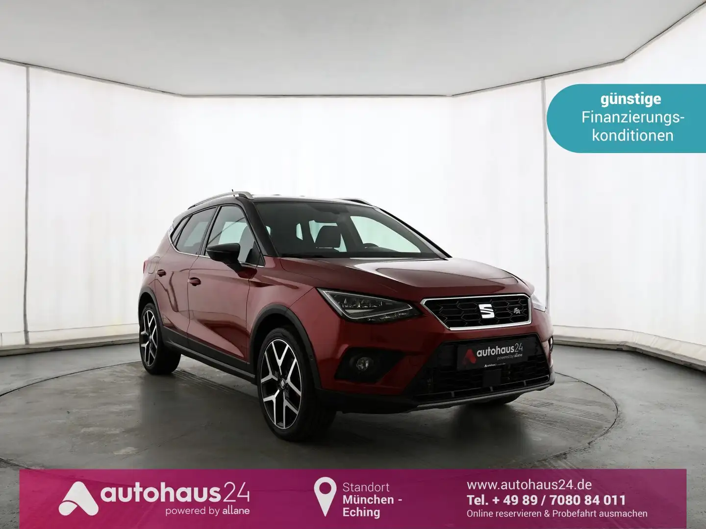 SEAT Arona 1.5 TSI FR BEATS LED|Navi|PDC|Kamera|ACC Rosso - 1