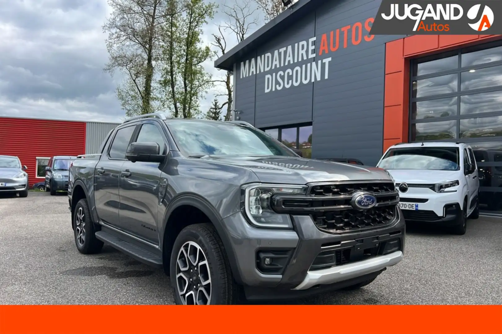 Ford Ranger 2.0 205 WILDTRAK PLUS Gris - 1