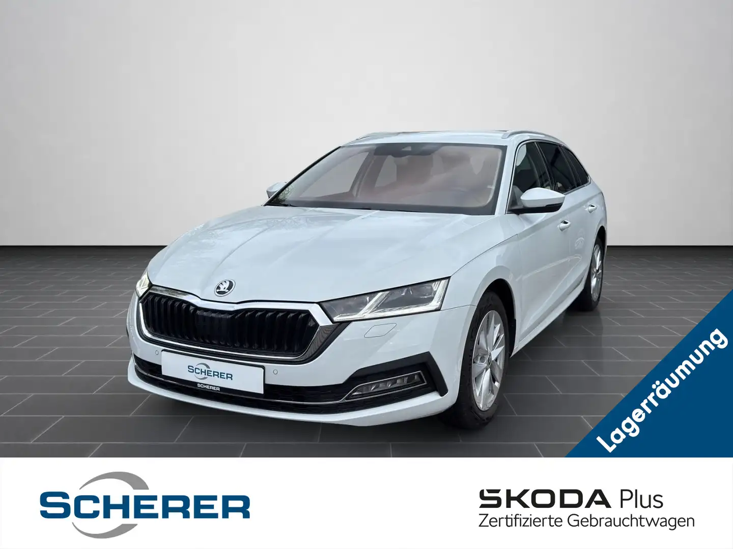 Skoda Octavia IV Combi 1.5 TSI Style MATRIX NAVI KAMER Weiß - 1