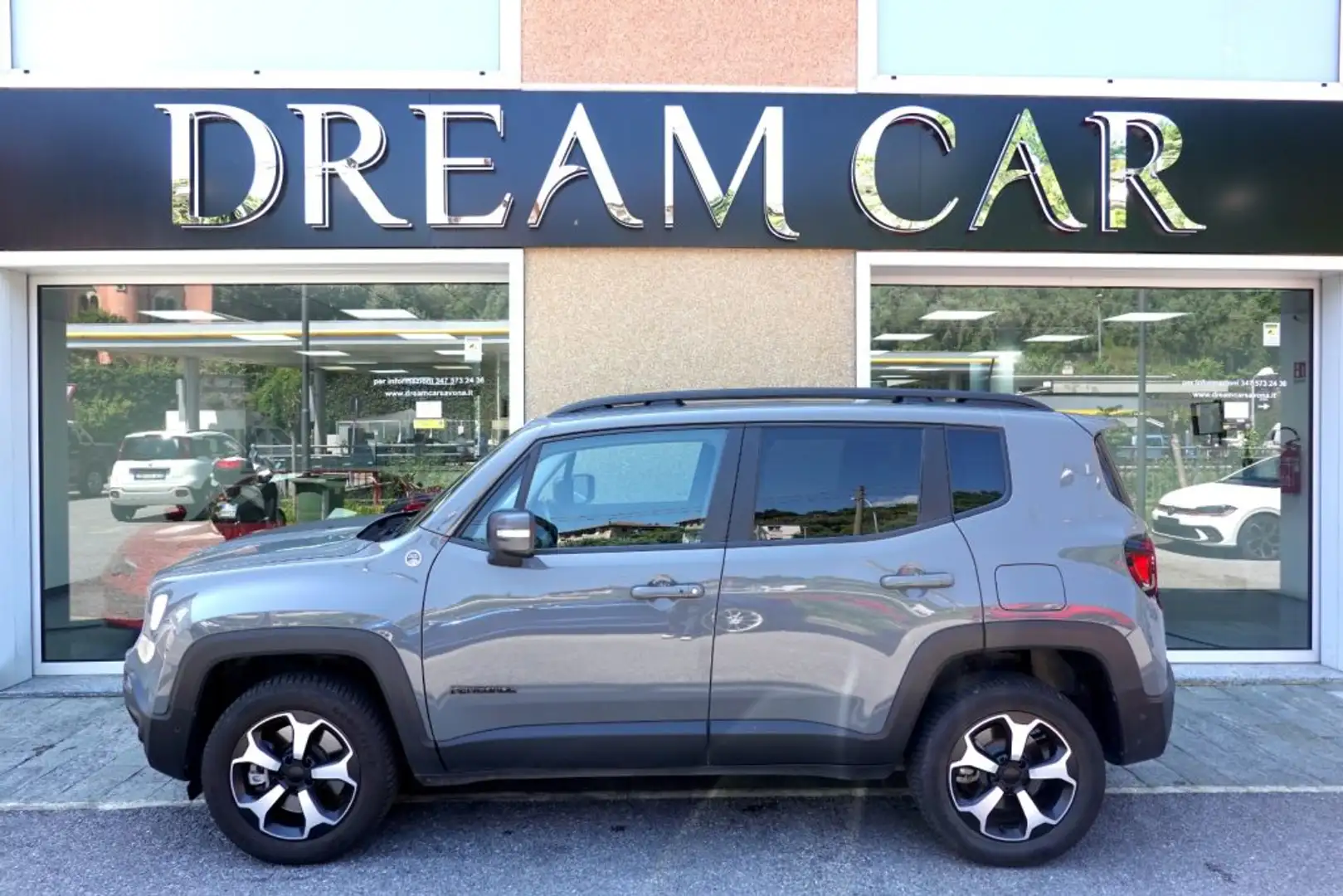 Jeep Renegade 1.3 T4 240CV PHEV 4xe AT6 Trailhawk KENWOOD-PANO Grigio - 2
