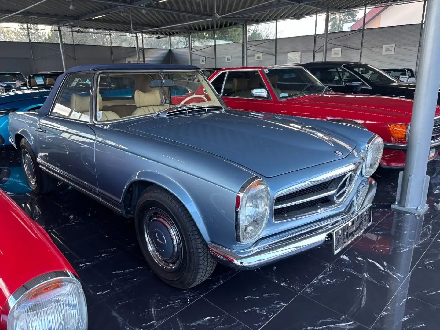 Mercedes-Benz 280 SL Pagode Silber - 2