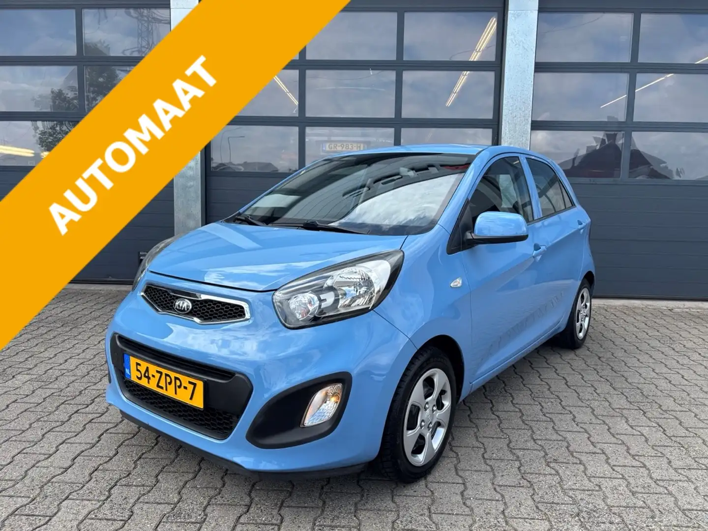Kia Picanto 1.2 CVVT 85pk 5-drs Comfort Pack Automaat Blauw - 1