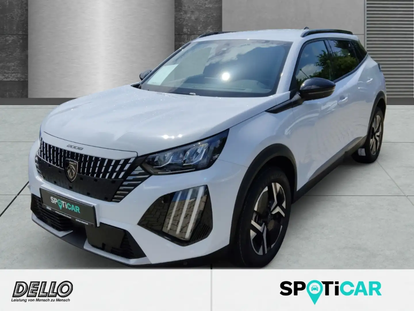Peugeot 2008 Allure 1.2 PureTech 130 EU6e ALLURE LED Apple CarP Weiß - 1