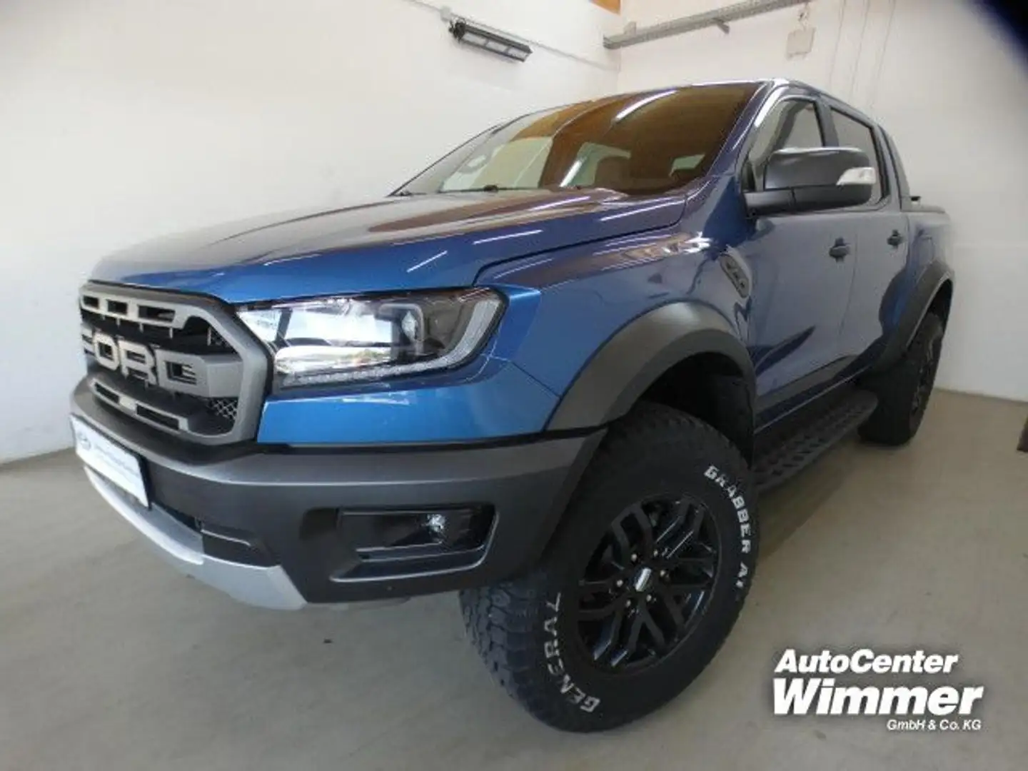 Ford Ranger Raptor  DOKA  4x4  AHK  STHZG Blauw - 2