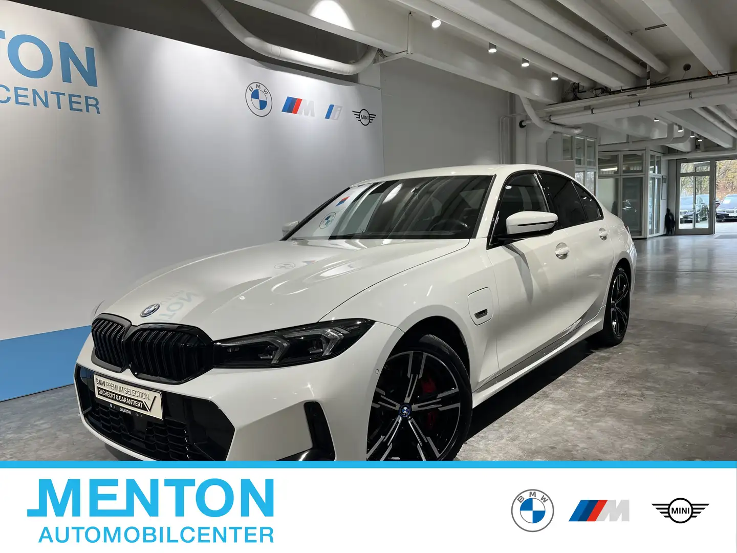 BMW 330 e ab 379.-²/M Sportpaket HK HiFi DAB LED RFK Klima Weiß - 1