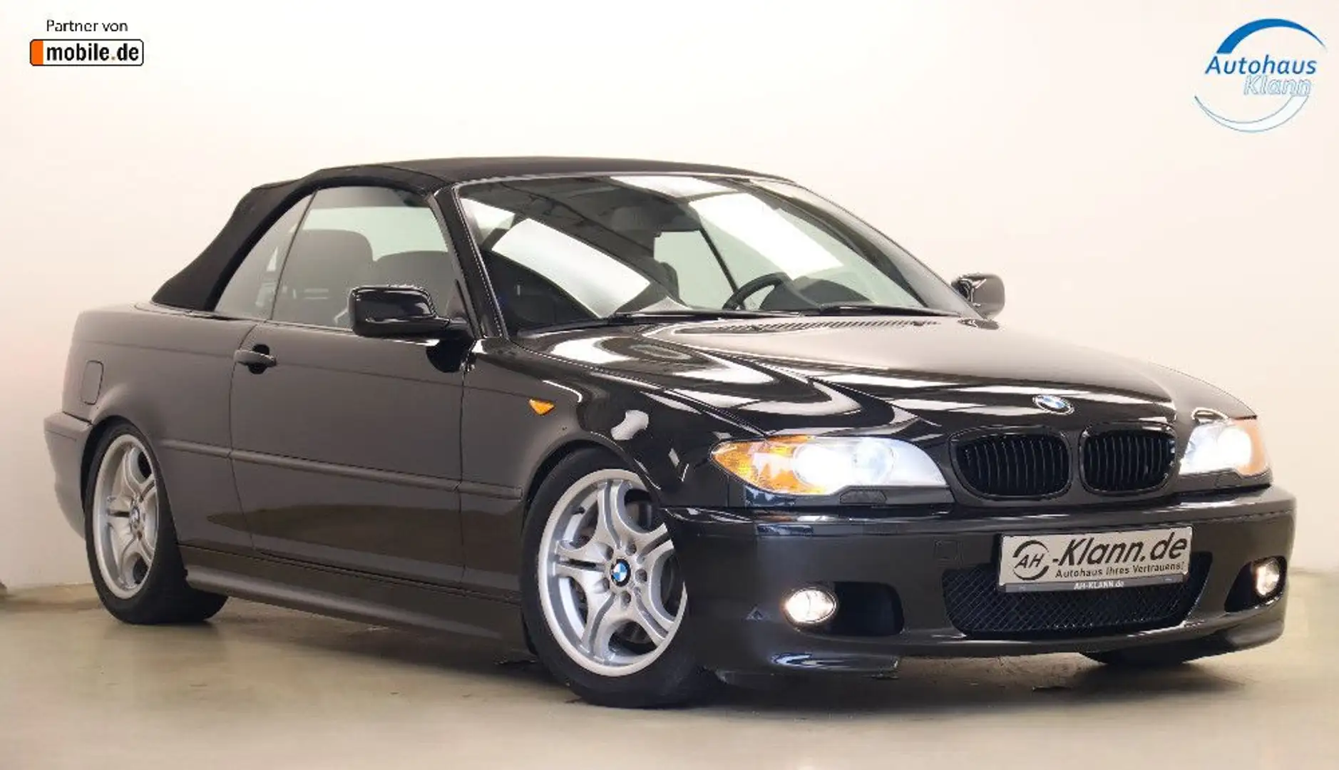 BMW 330 Ci 3.0 231PS Cabrio Automatik M Paket Navi Nero - 1