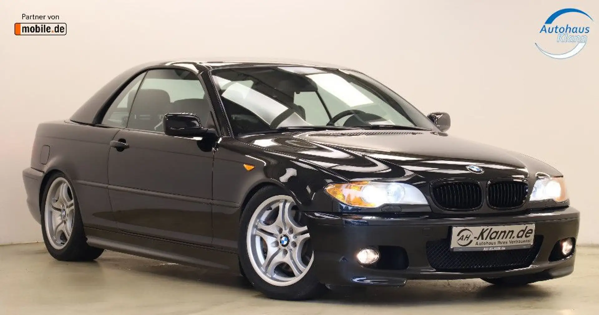BMW 330 Ci 3.0 231PS Cabrio Automatik M Paket Navi Nero - 2