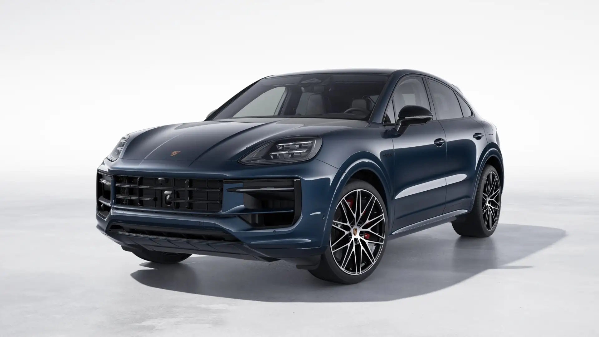 Porsche Cayenne S E-Hybrid Black Edition Coupé Blau - 1
