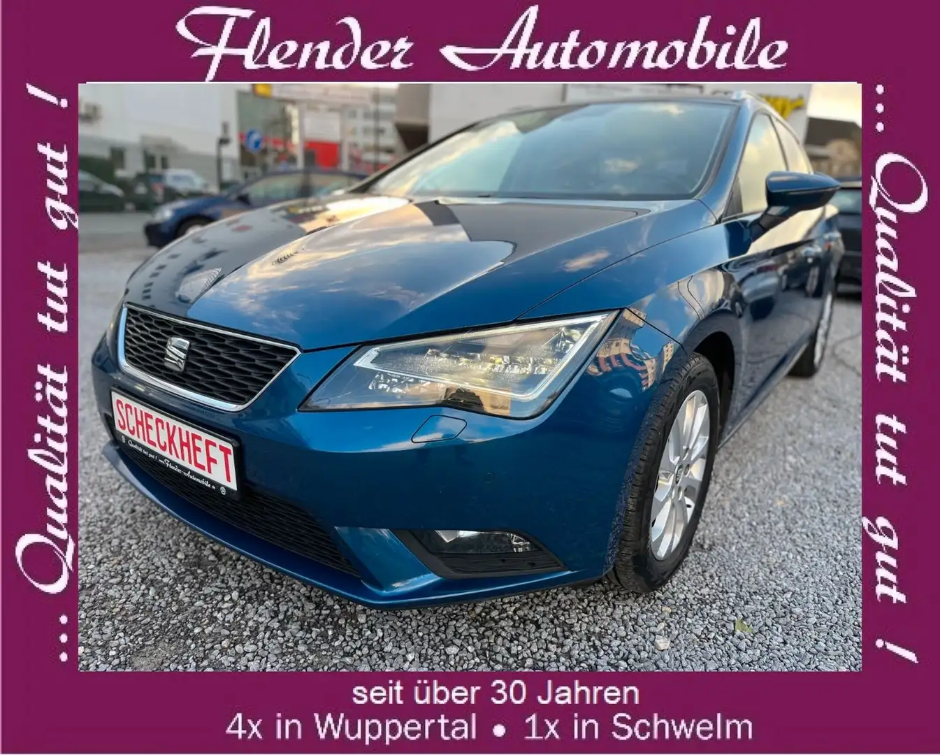 SEAT Leon ST Style 150PS inkl. 3 Jahre Hausgarantie ! Blauw - 1