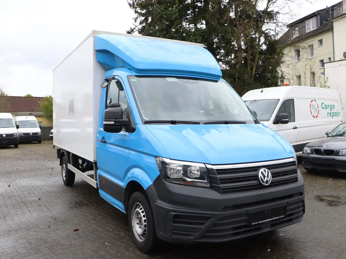 Volkswagen Crafter 35 TDI LANG KOFFERAUFBAU / KLIMA Blau - 1