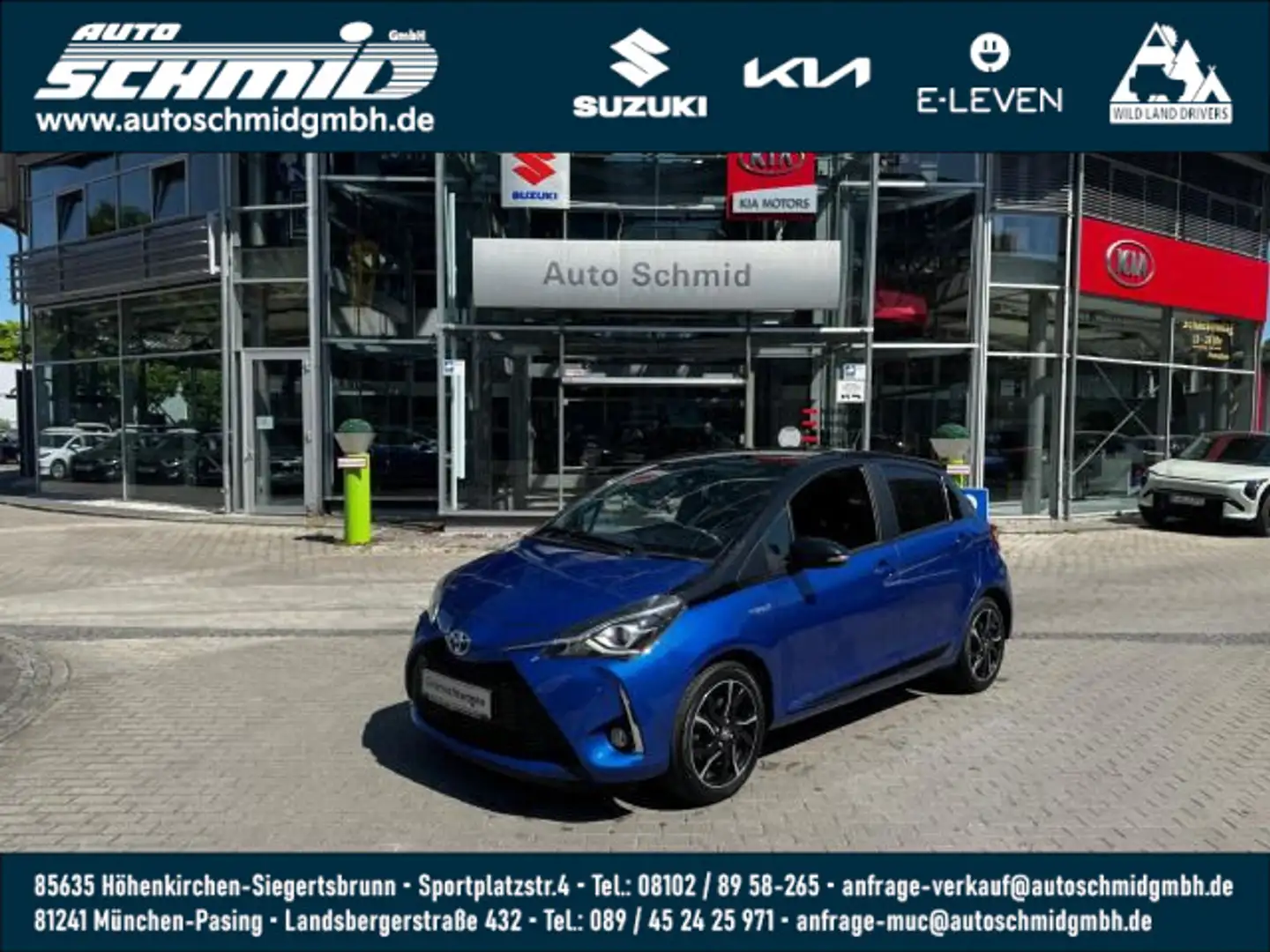 Toyota Yaris YARIS 1.5 VOLLHYBRID AUTOMATIK STYLE SELECTION Azul - 1