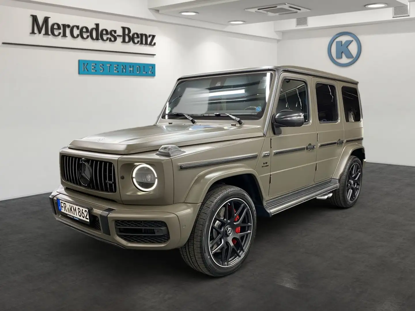 Mercedes-Benz G 63 AMG G 63 NIGHT+AHK+360°+MULTIBEAM+BURMESTER Zöld - 2