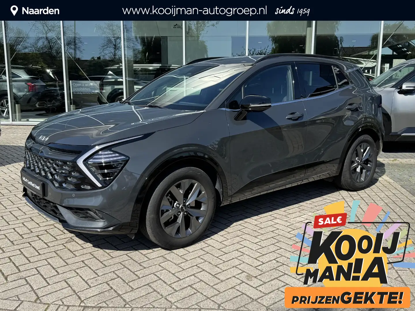 Kia Sportage 1.6 T-GDi Hybrid GT-Line Grijs - 1
