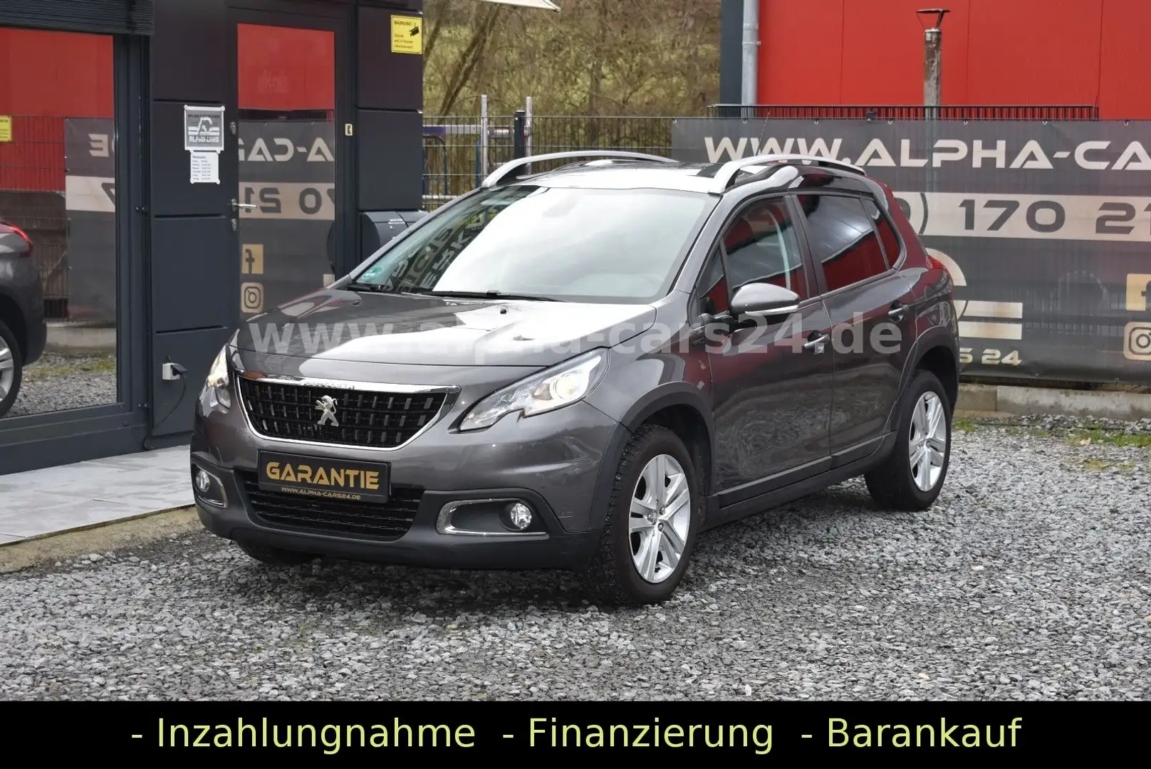 Peugeot 2008 Signature Sitzhzg Klima Tempomat PDC SH EU6 Gris - 1