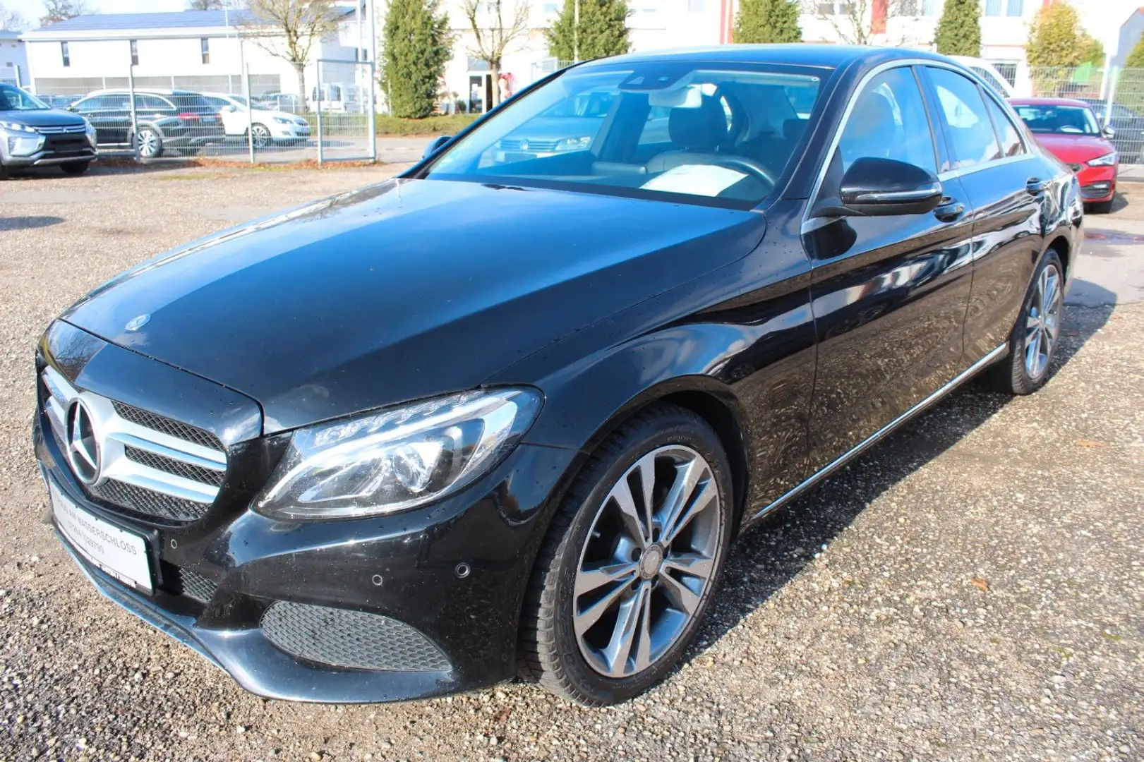 Mercedes-Benz C 180 CGI Lim.*AVANTGARDE*LED-Licht*NAVI*ALU* Zwart - 1