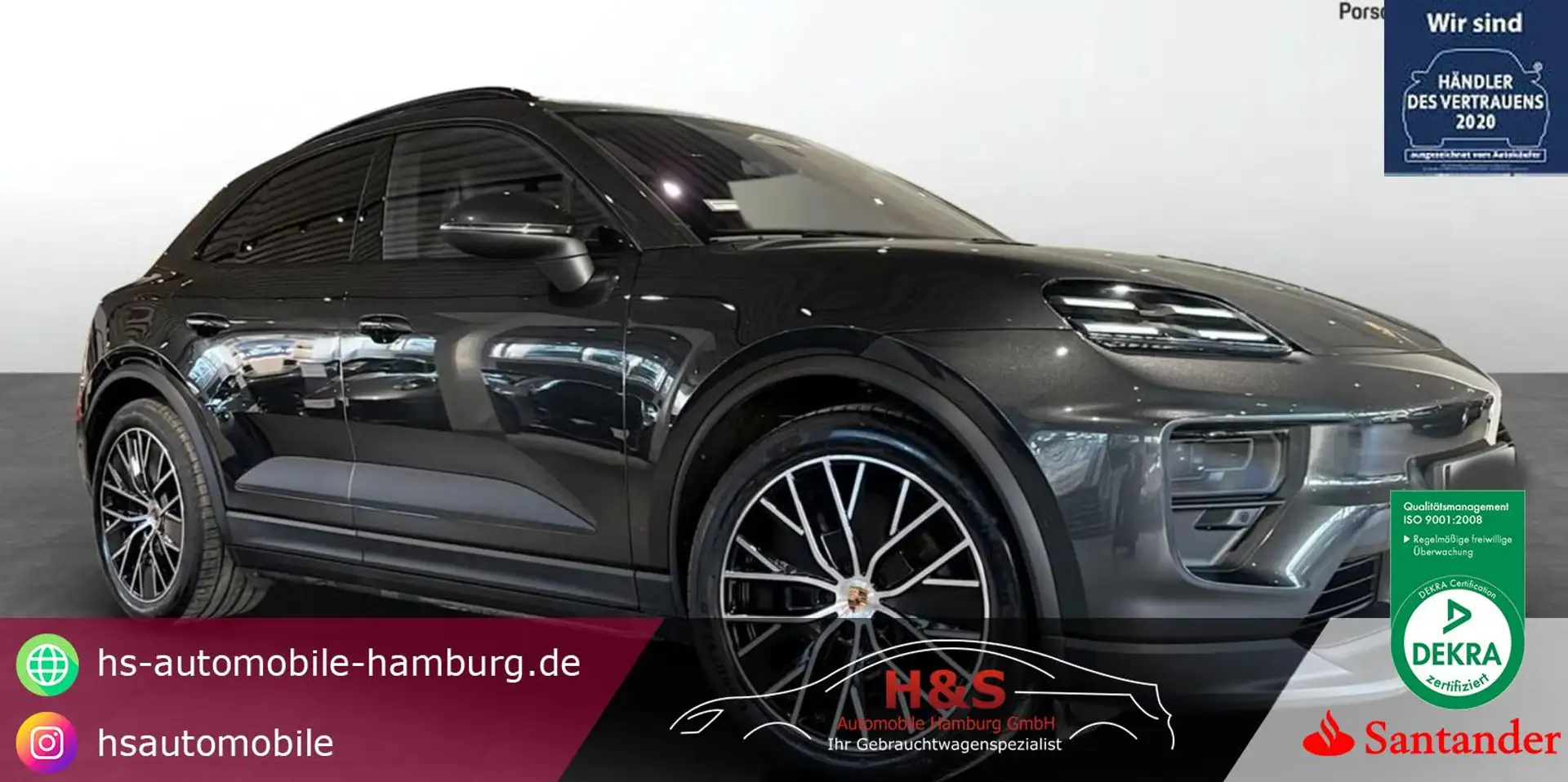 Porsche Macan Electric Sport-Chrono*ACC*PANO Grau - 1