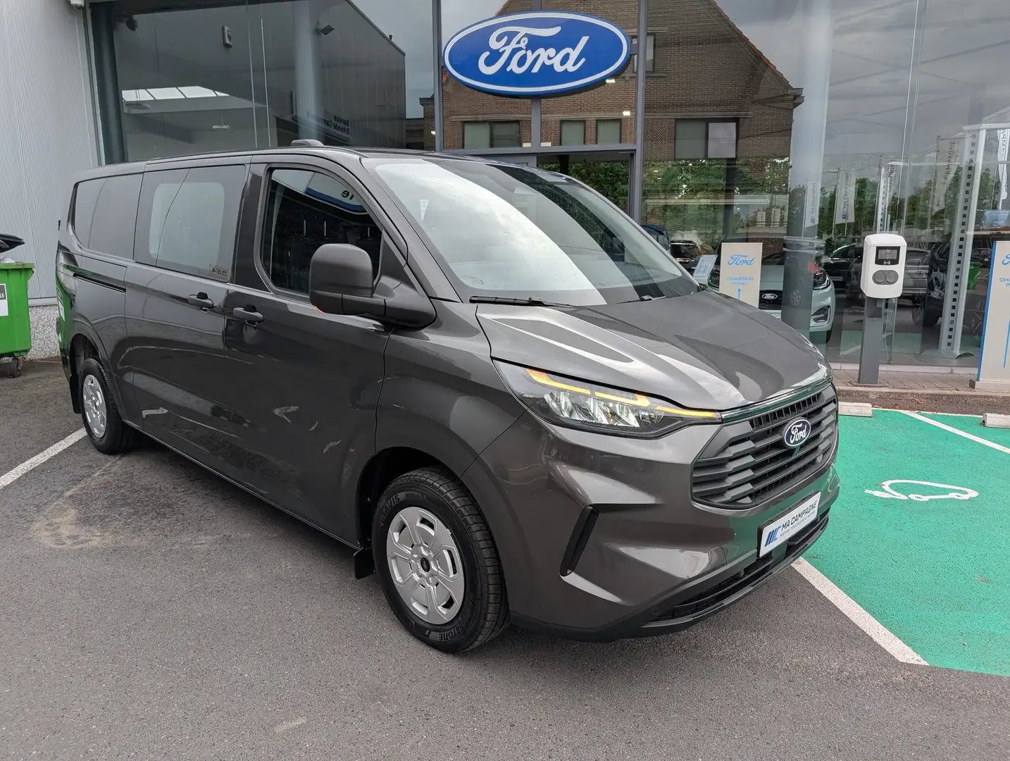 Ford Transit Custom DC Trend 320L 2.0TDCi 170pk A8 automaat Grigio - 1