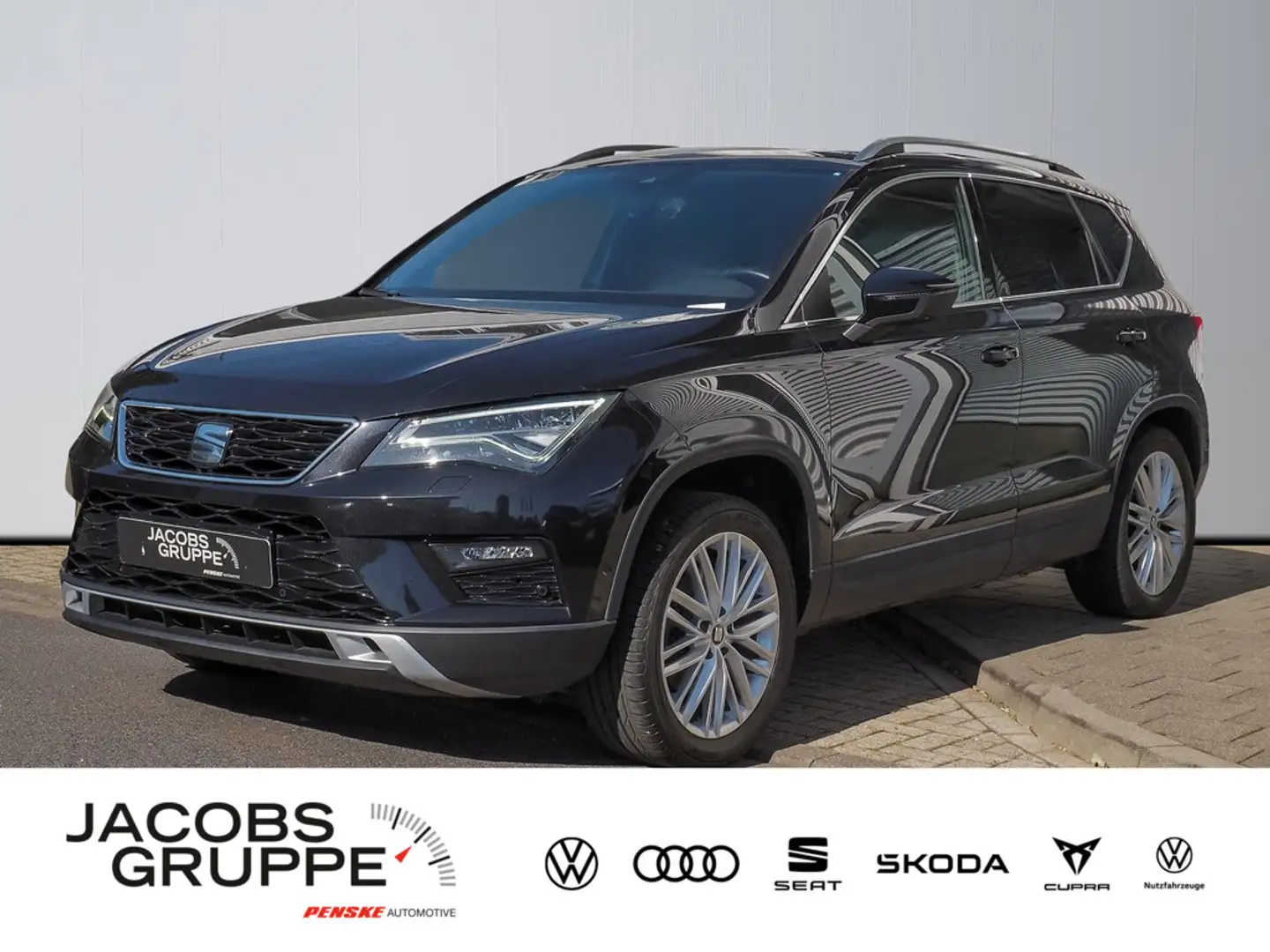 SEAT Ateca 1.5 TSI DSG Xcellence 4Drive ACC*RFK*Navi*SHZ Schwarz - 1