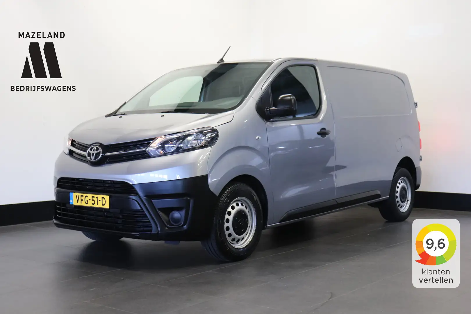 Toyota Proace 2.0 D-4D 120PK Automaat EURO 6 - Airco - Cruise - Zilver - 1