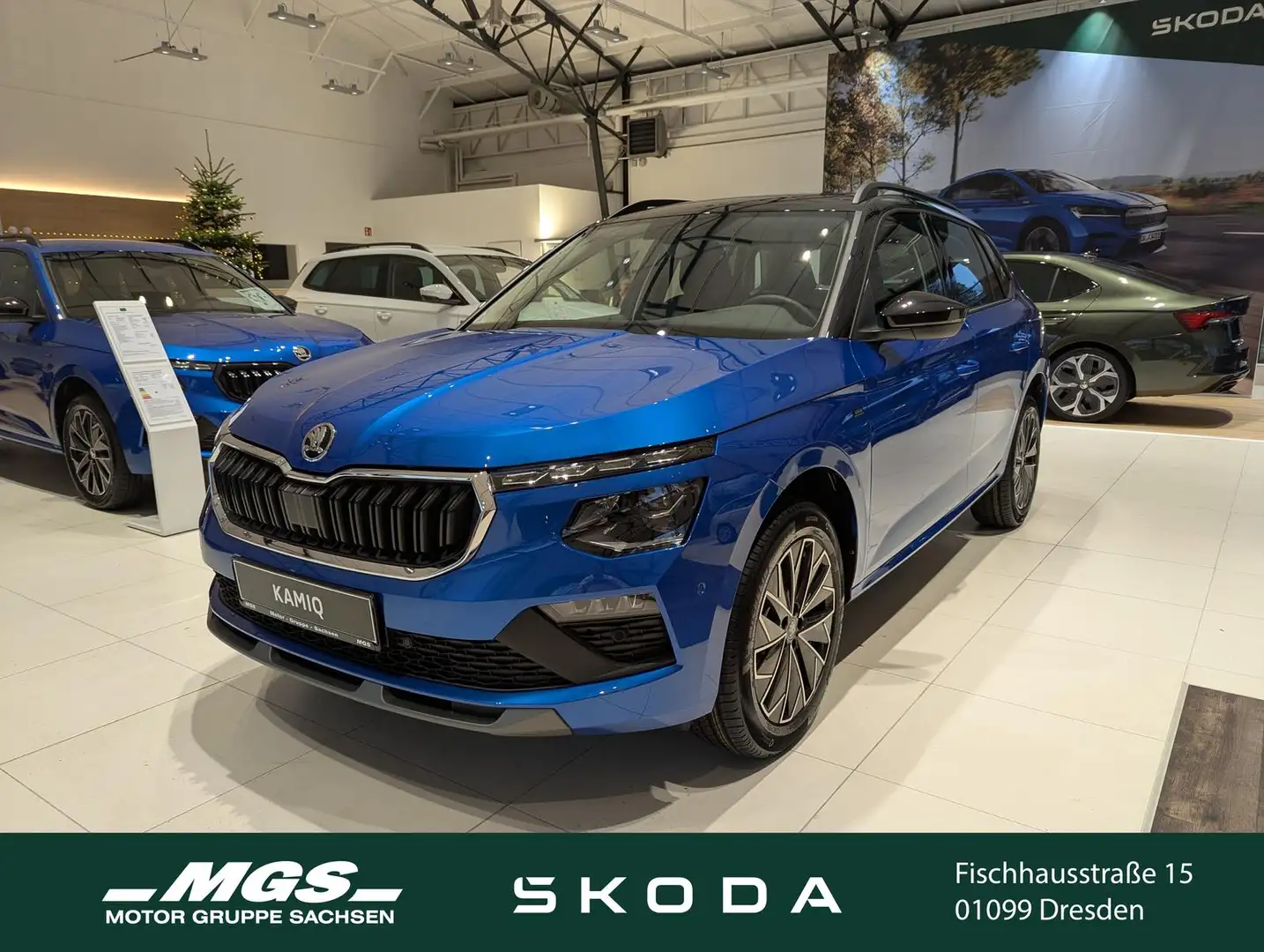 Skoda Kamiq 1.0 TSI DSG Drive Blau - 1