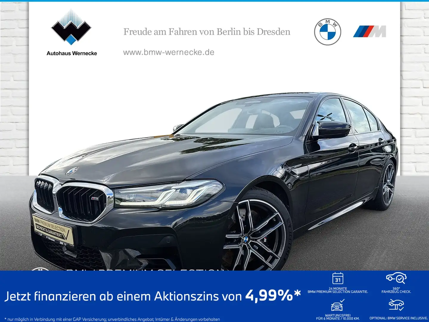 BMW M5 Limousine B&W Surround M Drivers P. DAB LED Noir - 1