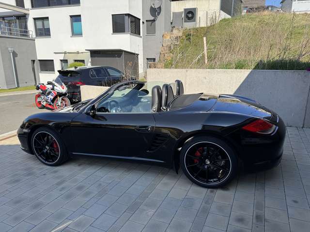 Porsche Boxster S Black Edition als Handschalter m. PZ Scheckheft