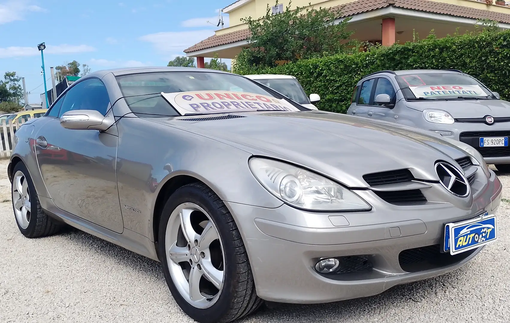 Mercedes-Benz SLK 200 SLK Roadster - R171 k Grigio - 2