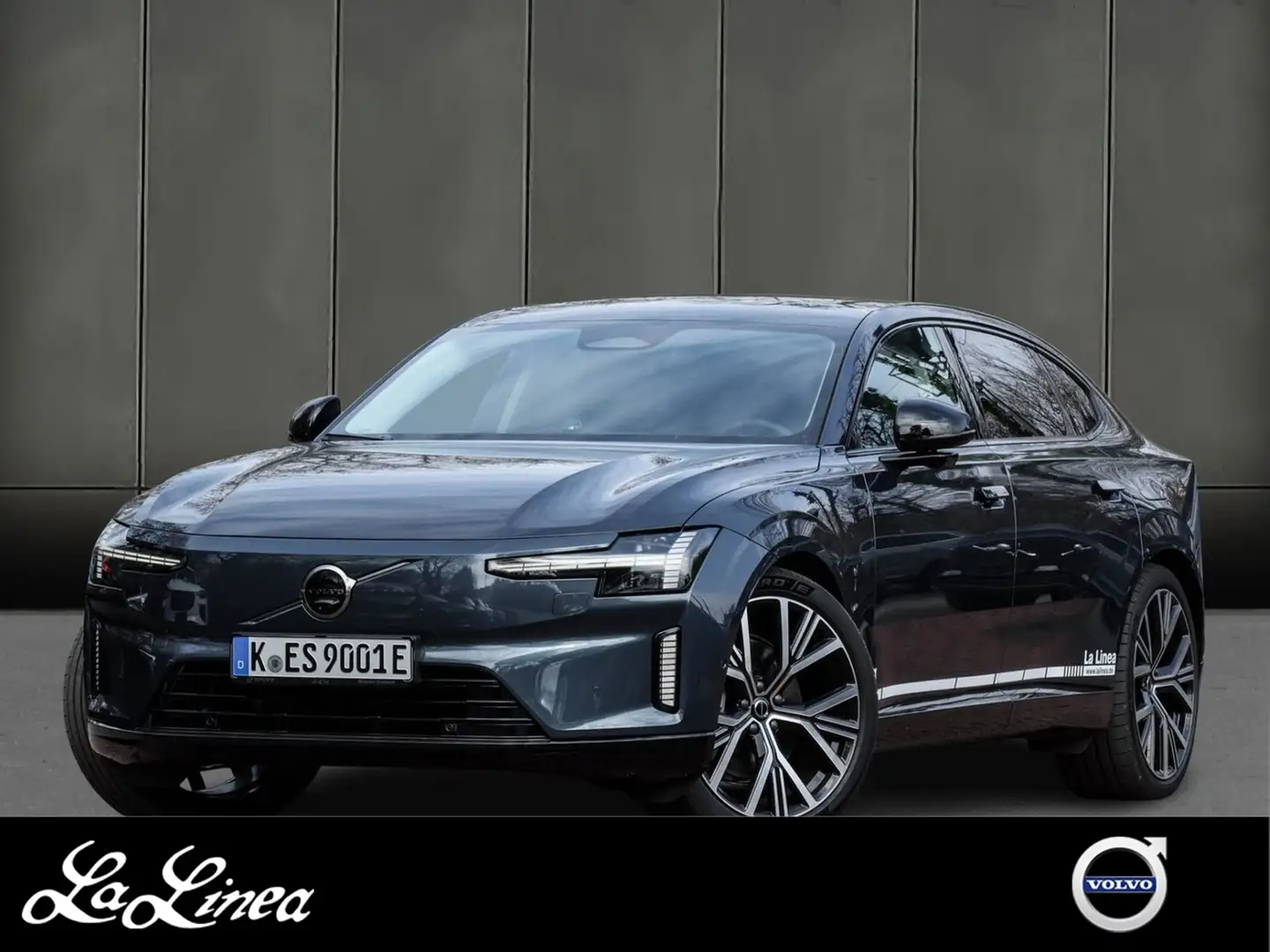 Volvo ES90 Ultra Single Motor Extended Range RWD Blau - 1