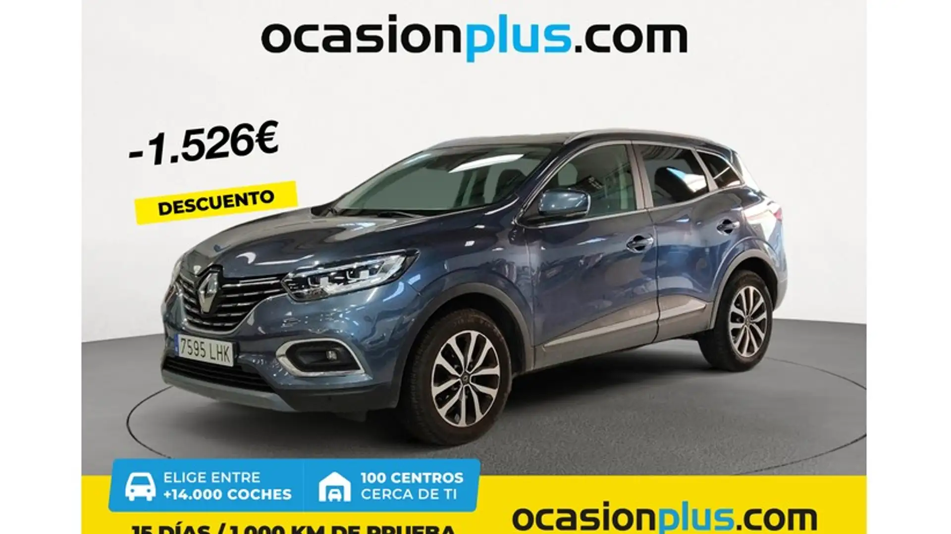 Renault Kadjar 1.5dCi Blue Zen 85kW Gris - 1