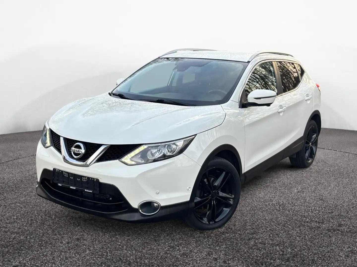 Nissan Qashqai 1.6 dCi Black Edition SHZ KAM AHK Weiß - 2