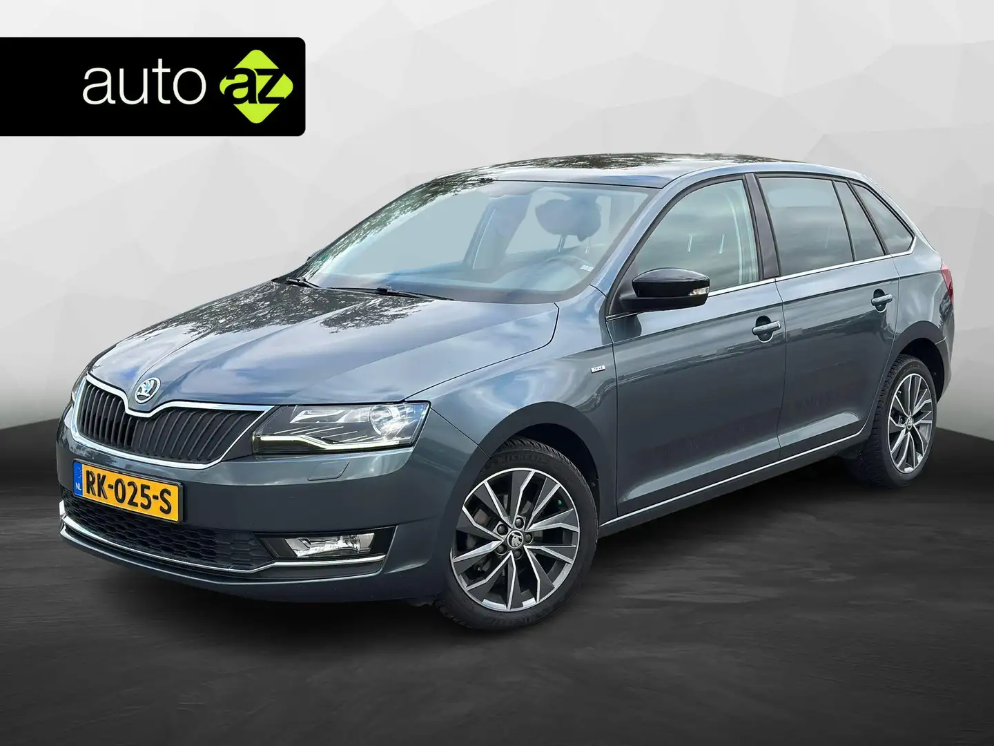 Skoda Rapid/Spaceback 1.0 TSI DSG Drive | Pano | Xenon | Stoelverwarming Grijs - 1