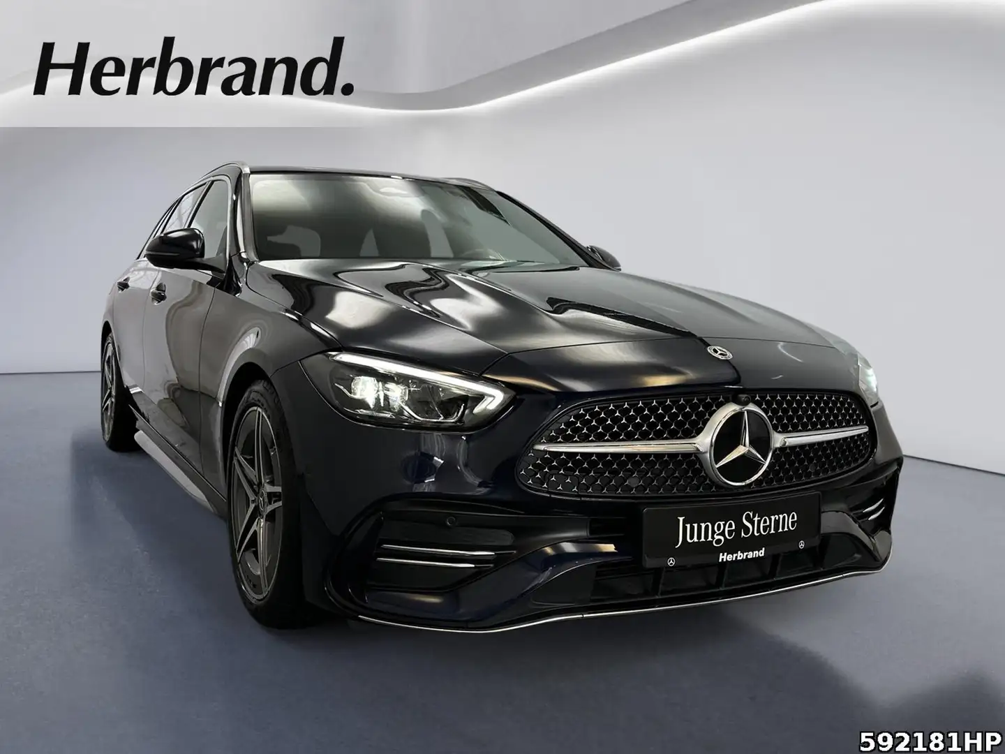 Mercedes-Benz C 220 d T AMG Line AHK Rückfahrkamera CarPlay << Blau - 2