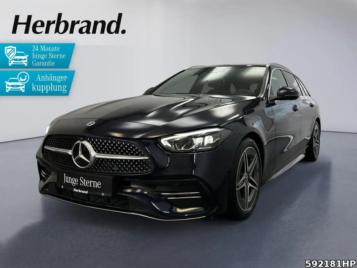 Mercedes-Benz C 220 d T AMG Line AHK Rückfahrkamera CarPlay << Blau - 1