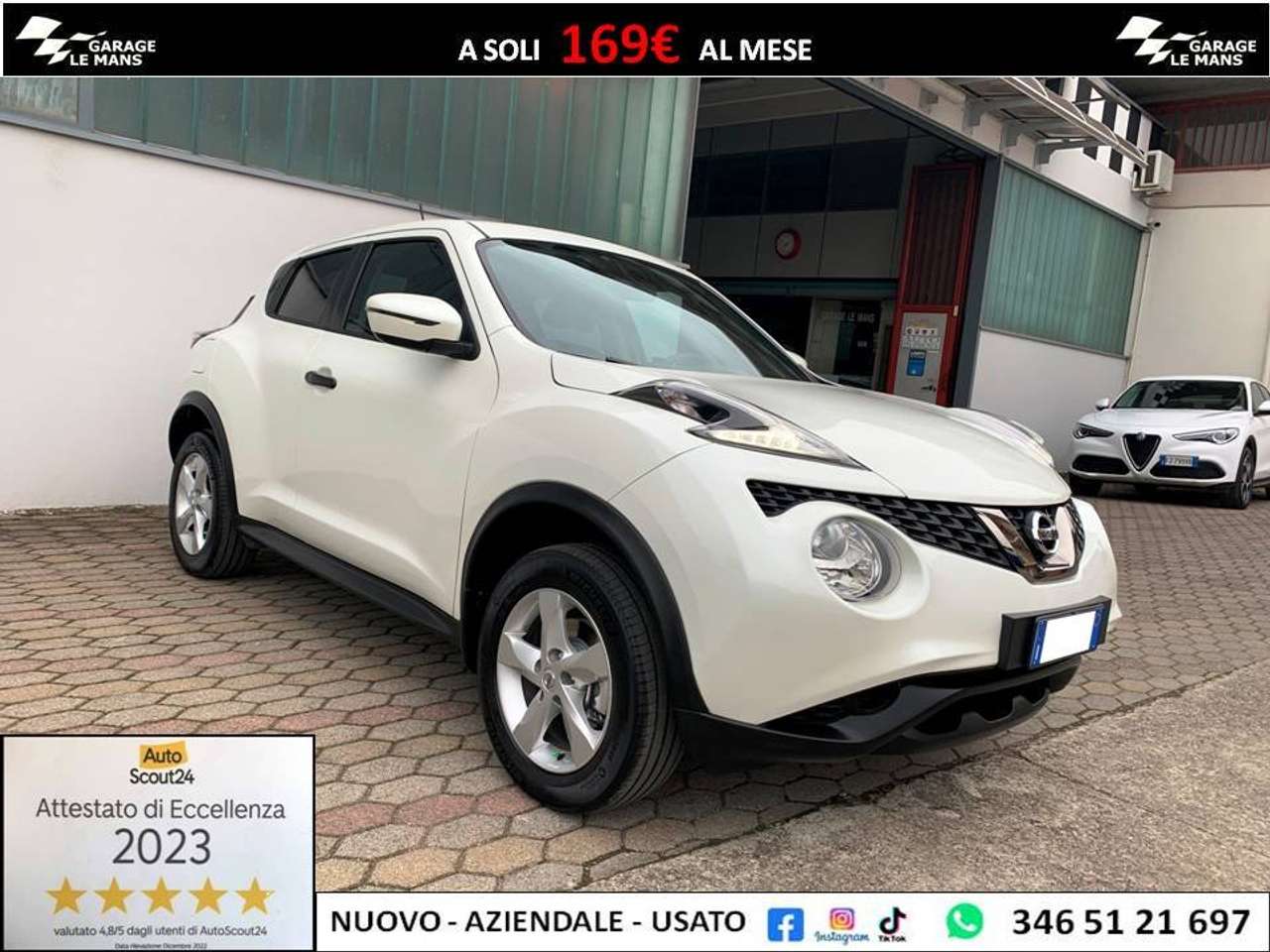 Nissan Juke 1.6 GPL ECO VISIA UNIPROPRIETARIO