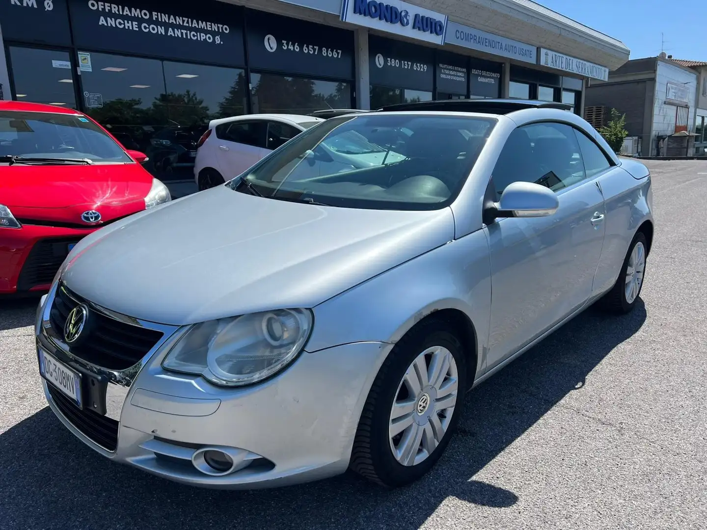 Volkswagen Eos 2.0 tdi dpf CABRIO Argento - 1
