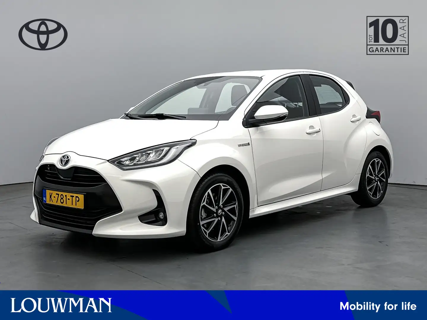 Toyota Yaris 1.5 Hybrid Dynamic | 1e Eigenaar | Dealer onderhou Bianco - 1
