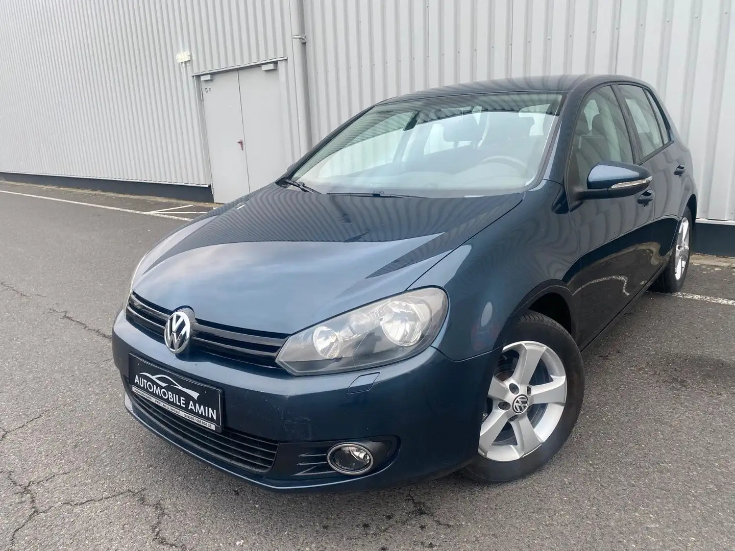 Volkswagen Golf VI 1.6 MPI aus Erstbesitz! Sitzhzg. TÜV NEU Blau - 1