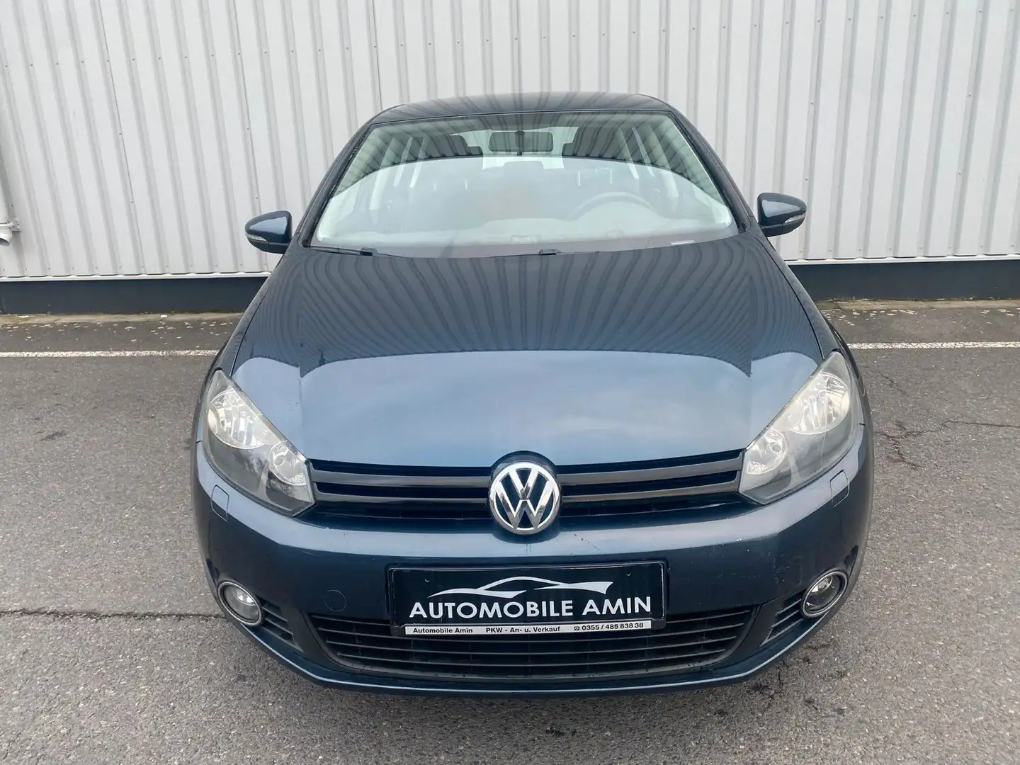 Volkswagen Golf VI 1.6 MPI aus Erstbesitz! Sitzhzg. TÜV NEU Blau - 2