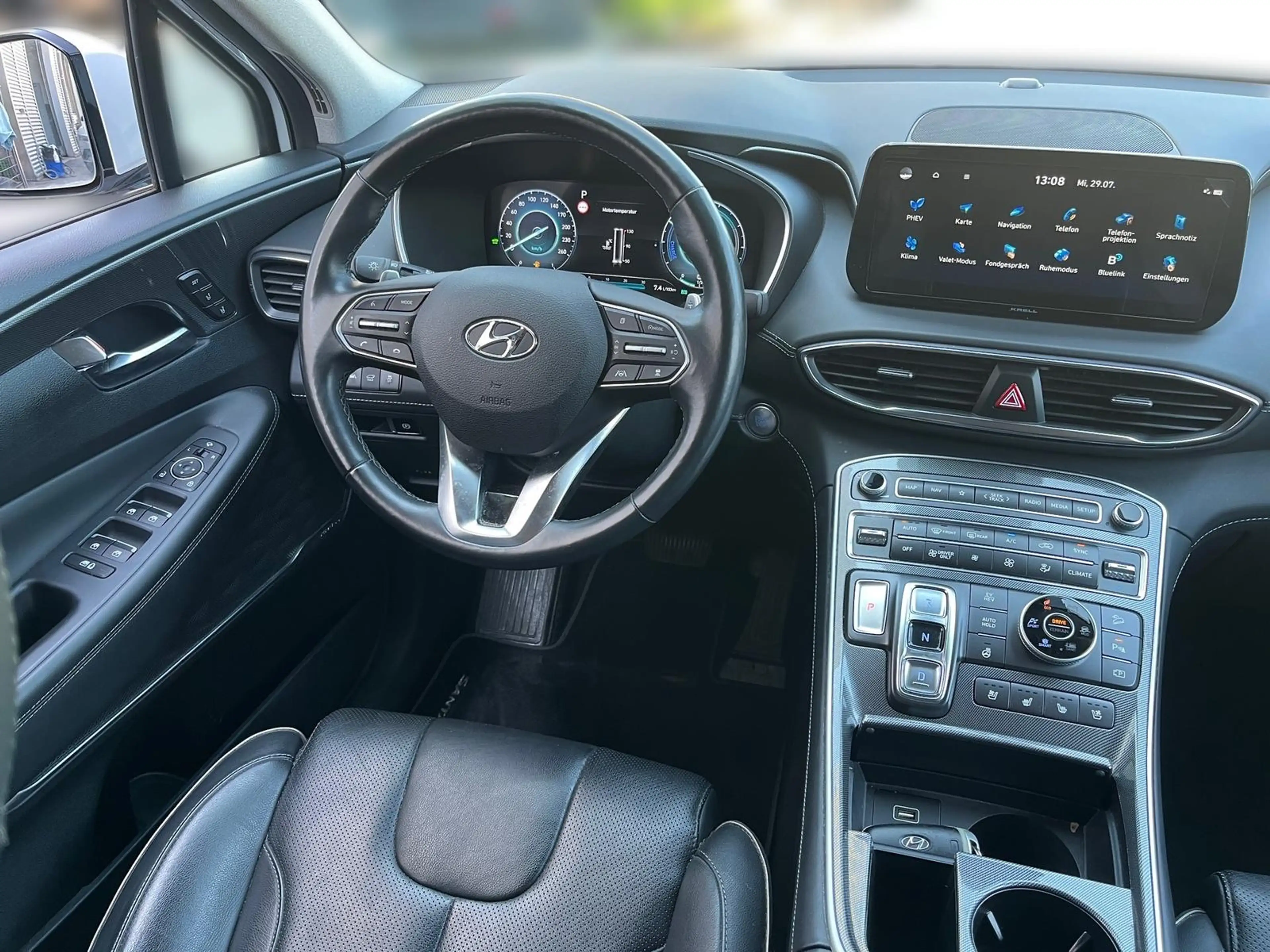 Hyundai SANTA FE 1.6 TGDi PHEV 4WD SIGNATURE 360°/ACC/HuD/LED/EHK/D — photo 7