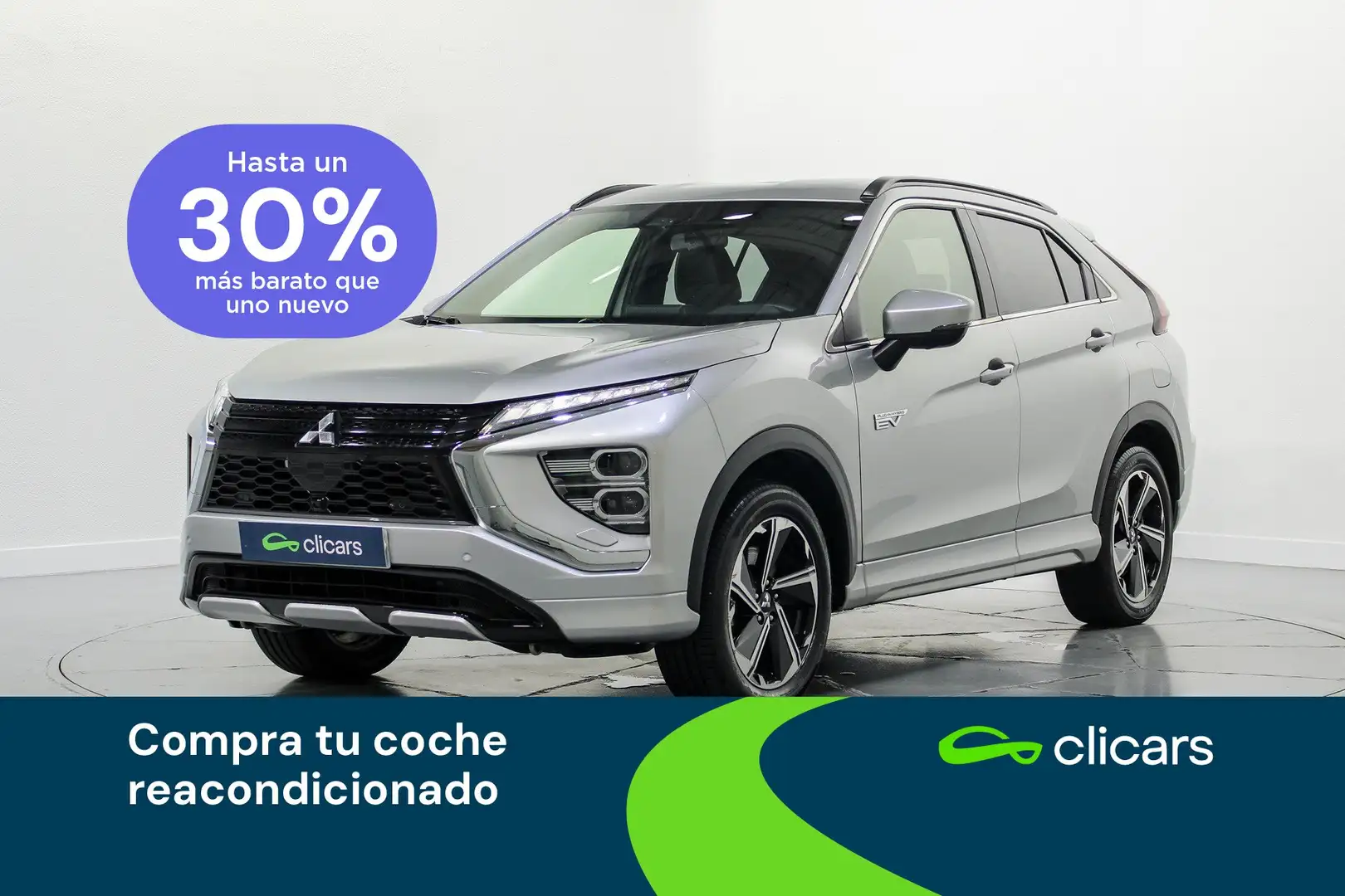 Mitsubishi Eclipse Cross PHEV Kaiteki 4WD Srebrny - 1