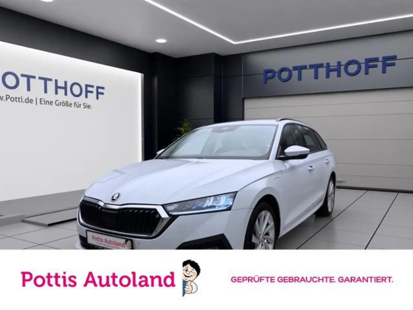 Skoda Octavia Combi iV 1.4 TSI DSG AMBITION NAVI KAMER Weiß - 1