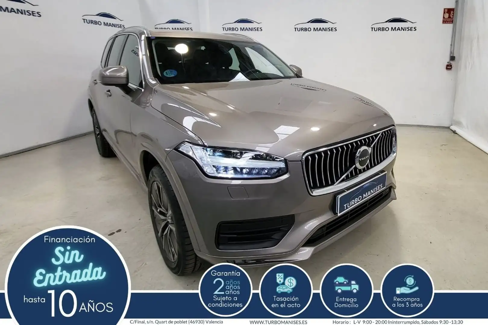 Volvo XC90 XC-90 2.0 B5 D AWD Momentum Auto Gris - 2