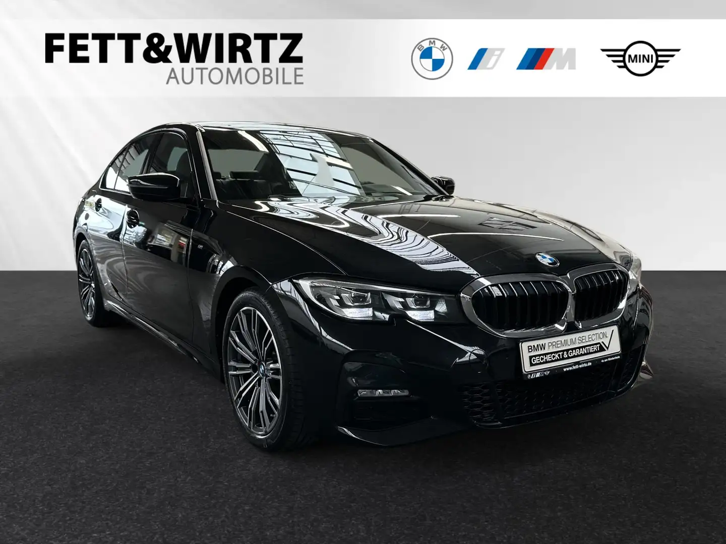 BMW 318 i M Sport|HiFi|Parkass.|18"LMR|Sportsitz Schwarz - 1