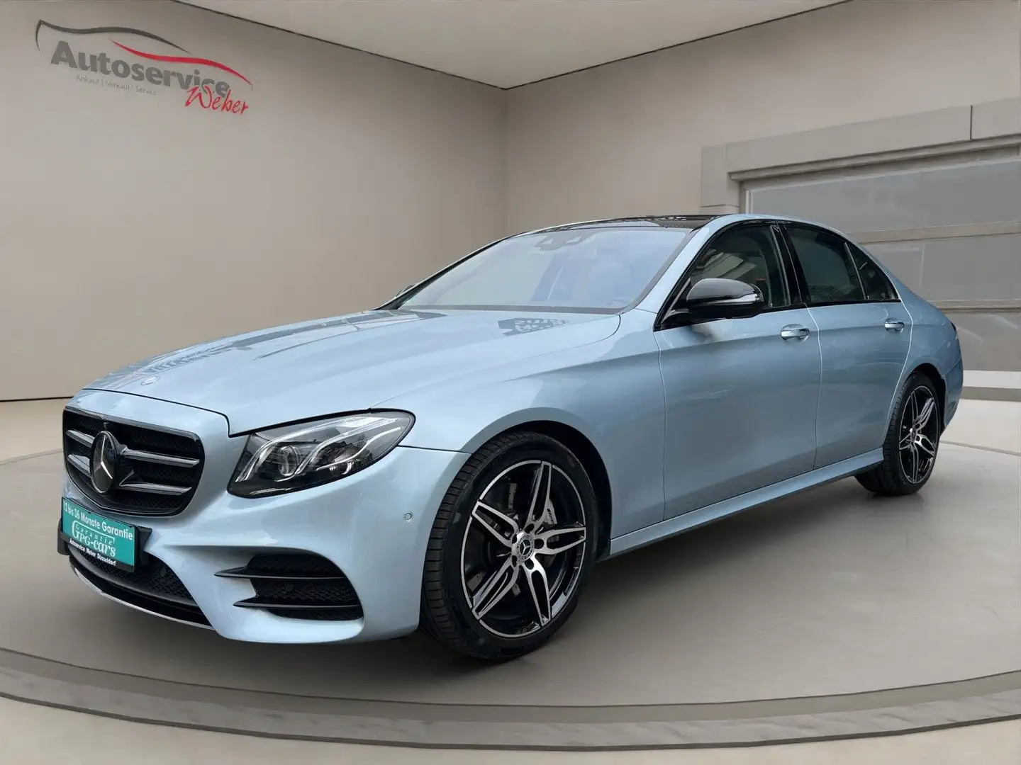 Mercedes-Benz E 350 E -Klasse Lim. AMG-Line/Burmester/Head-Up/ Silber - 1