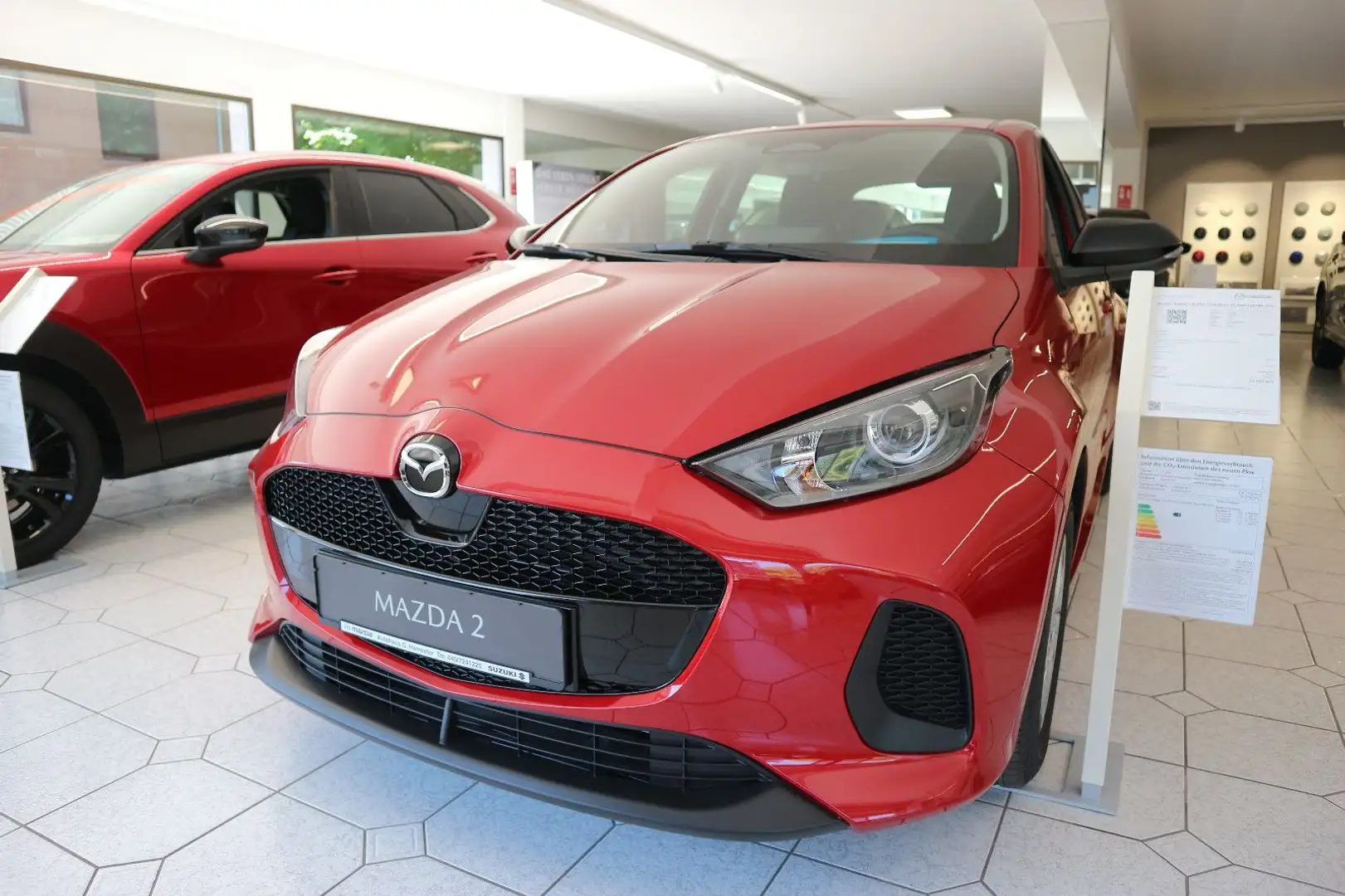 Mazda Egyéb 2 Hybrid VVT-i 116 e-CVT FWD CENTRE-LINE Piros - 1