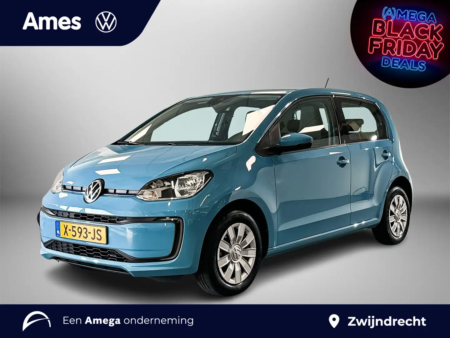 Volkswagen e-up! Move 83pk Parkeersensoren achter | Cruise Control Bleu - 1