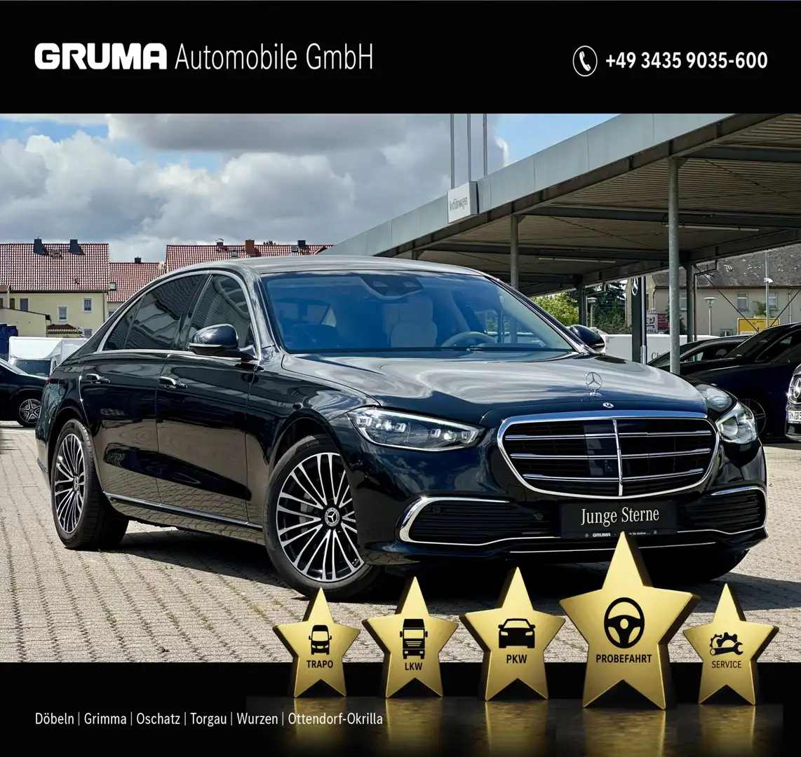 Mercedes-Benz S 450 S 450 4M L E-ACTIVE Body+HeadUp+3DSound+DigiLi+ Siyah - 1