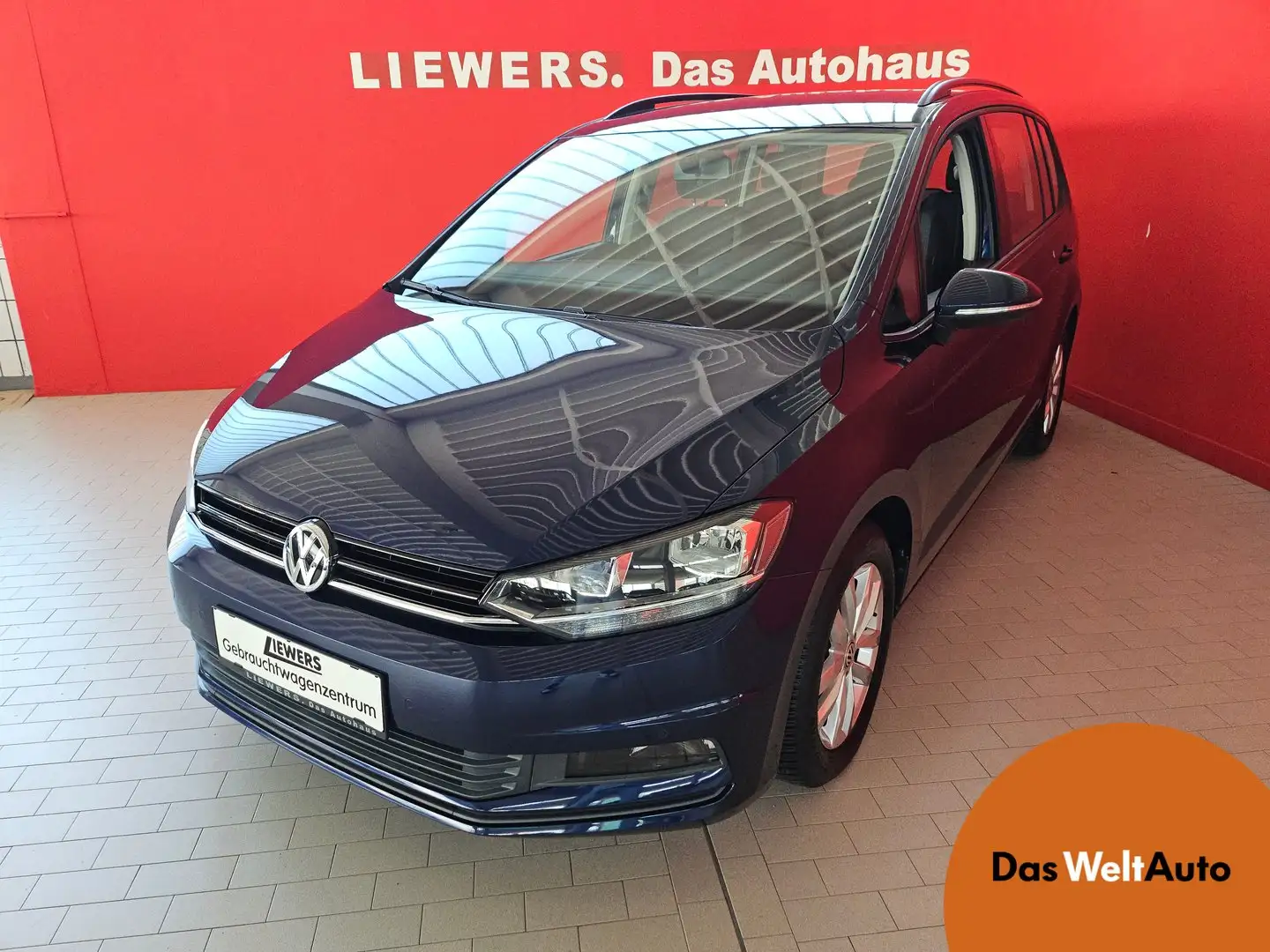 Volkswagen Touran Comfortline TSI OPF 7-Sitzer Blau - 1