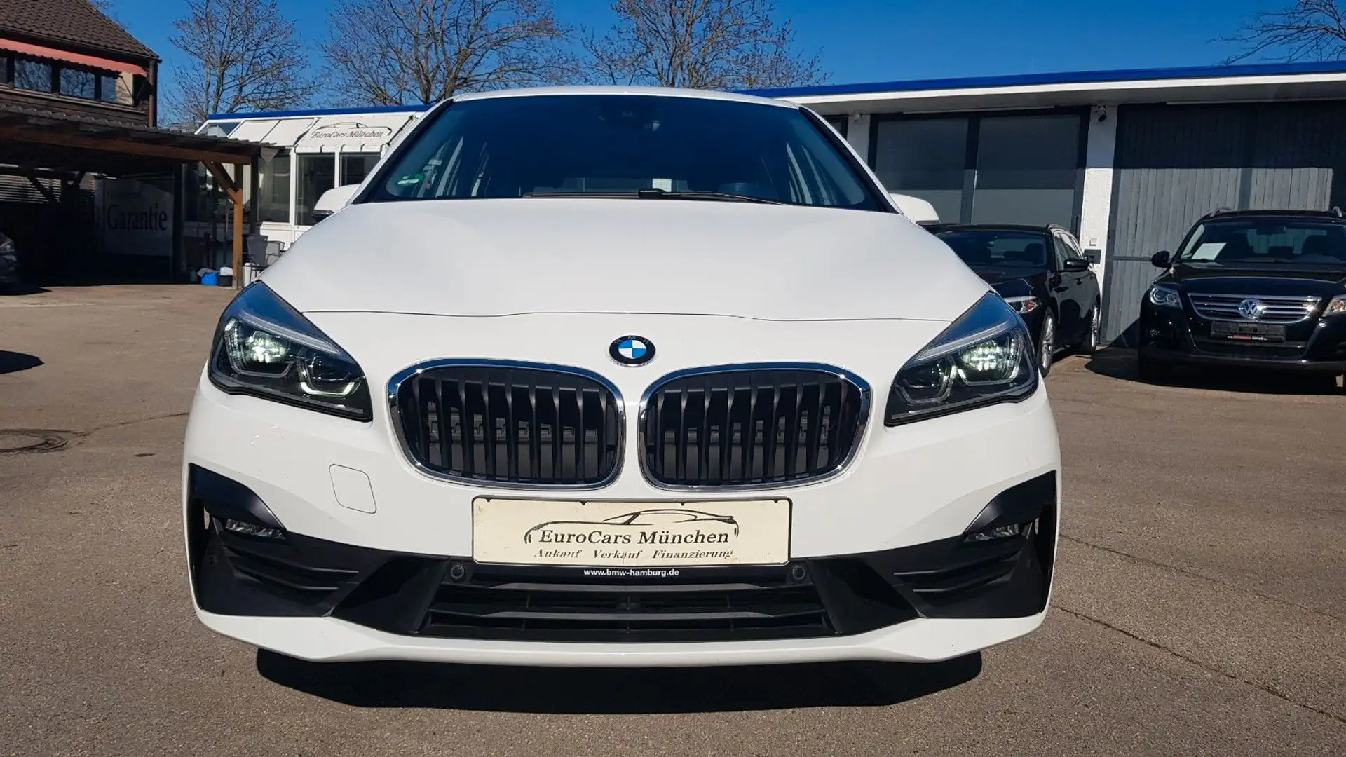 BMW 220 aut.~HUD~LED~AHK~NAVI~Kamera~PDC Blanc - 2
